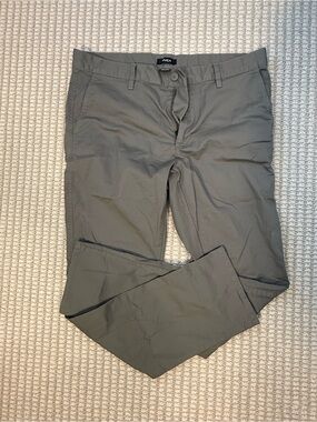 RVCA Men's Olive Green Slim Chino Pants